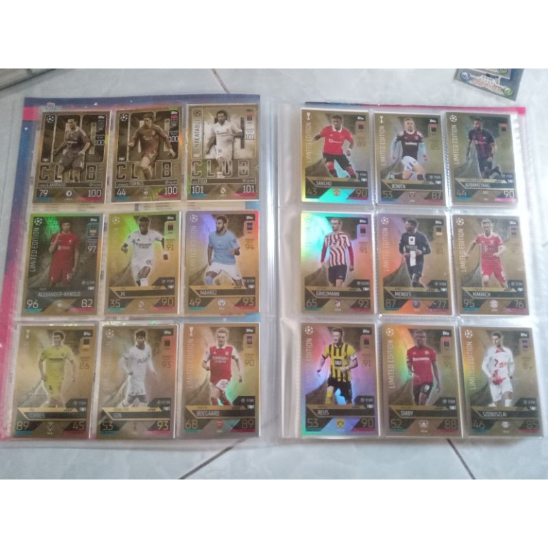 Thẻ Limited Edition 22/23  mùa mới nhất