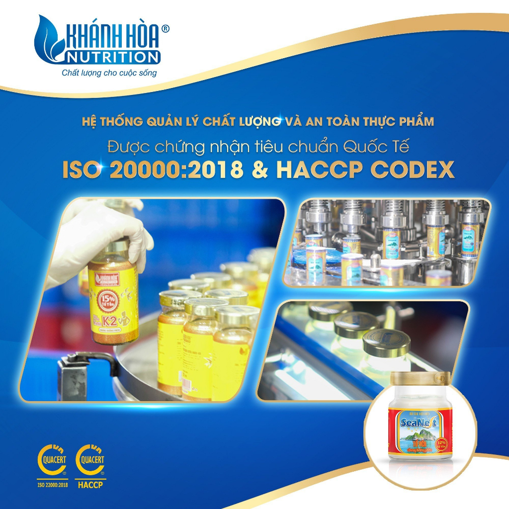 Combo Yến Sào Ngũ Vị - Mua 5 Lọ Yến Sào Tặng 2 hộp Hồng Sâm 100 ML - Khánh Hoà Nutrition