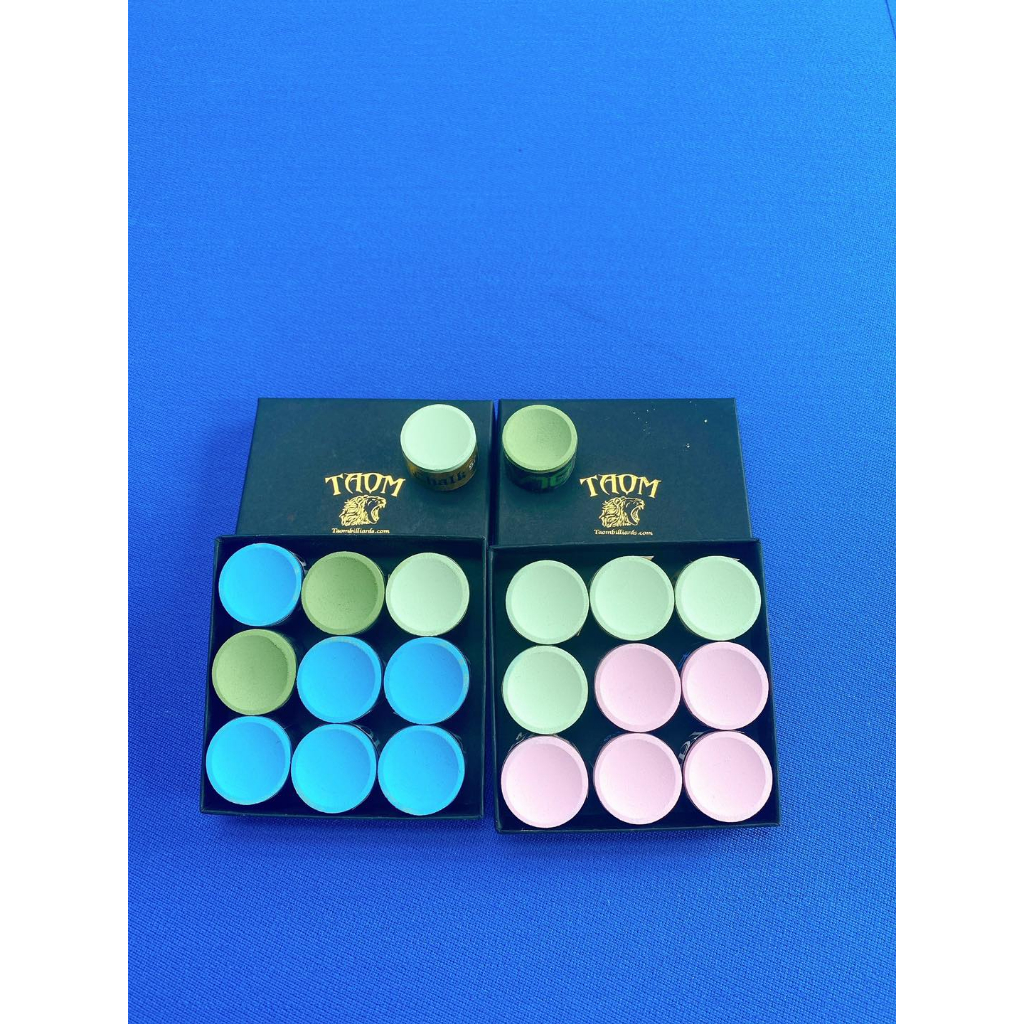 Viên lơ phấn bida Taom tặng hộp đựng