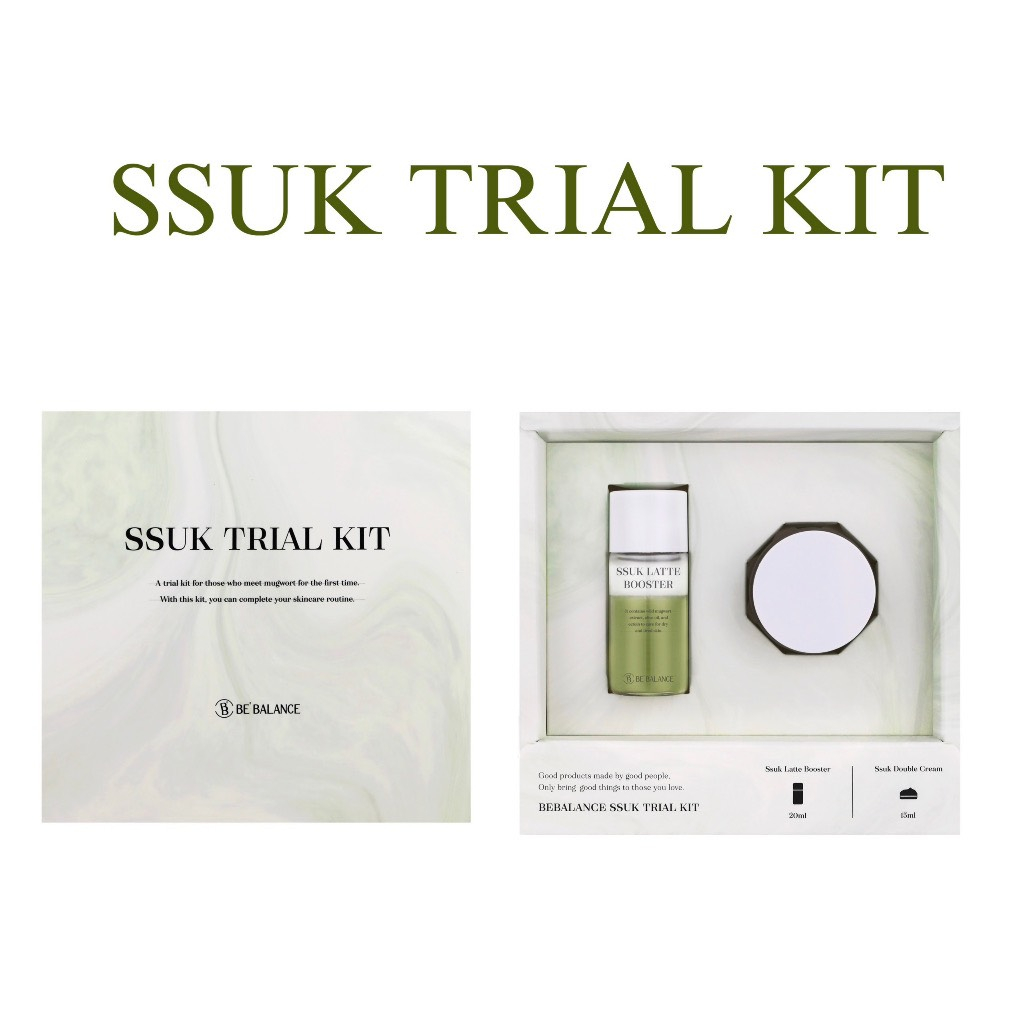 Set SSUK TRIAL KIT BE'BALANCE Cho Làn Da Khoẻ Mạnh, Sáng Mịn Tự Nhiên