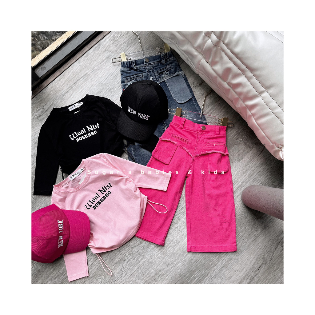 Set 3 món kèm mũ chất như nước cất cho bé gáiSet 3 món kèm mũ chất như nước cất cho bé gái