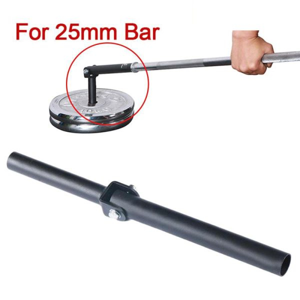 Ống Gắn Thanh Barbell Bar Xoay 360 Độ Luyện Sức Mạnh, Tập Bụng Lưng Xô