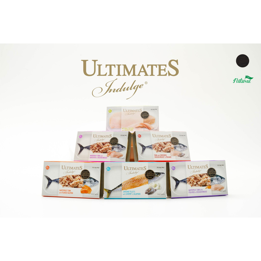 Pate 𝑼𝒍𝒕𝒊𝒎𝒂𝒕𝒆𝒔 𝑩𝒚 𝑺𝒏𝒂𝒑𝒑𝒚 𝑻𝒐𝒎 Hảo Hạng 100% Thịt Và Cá Thật, Không Độn Ngũ Cốc Cho Mèo 85G