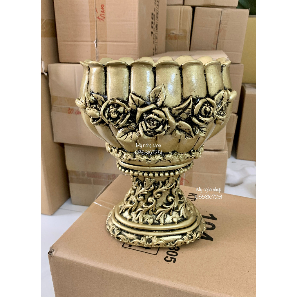 Lọ lá số 4 Bình hoa composite