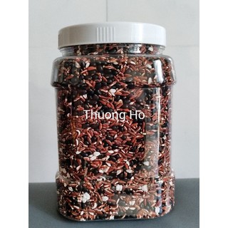[1,1 kg] đậu đen xanh lòng và gạo lứt huyết rồng rang sẵn nhà làm, rang mộc, nấu nước uống.