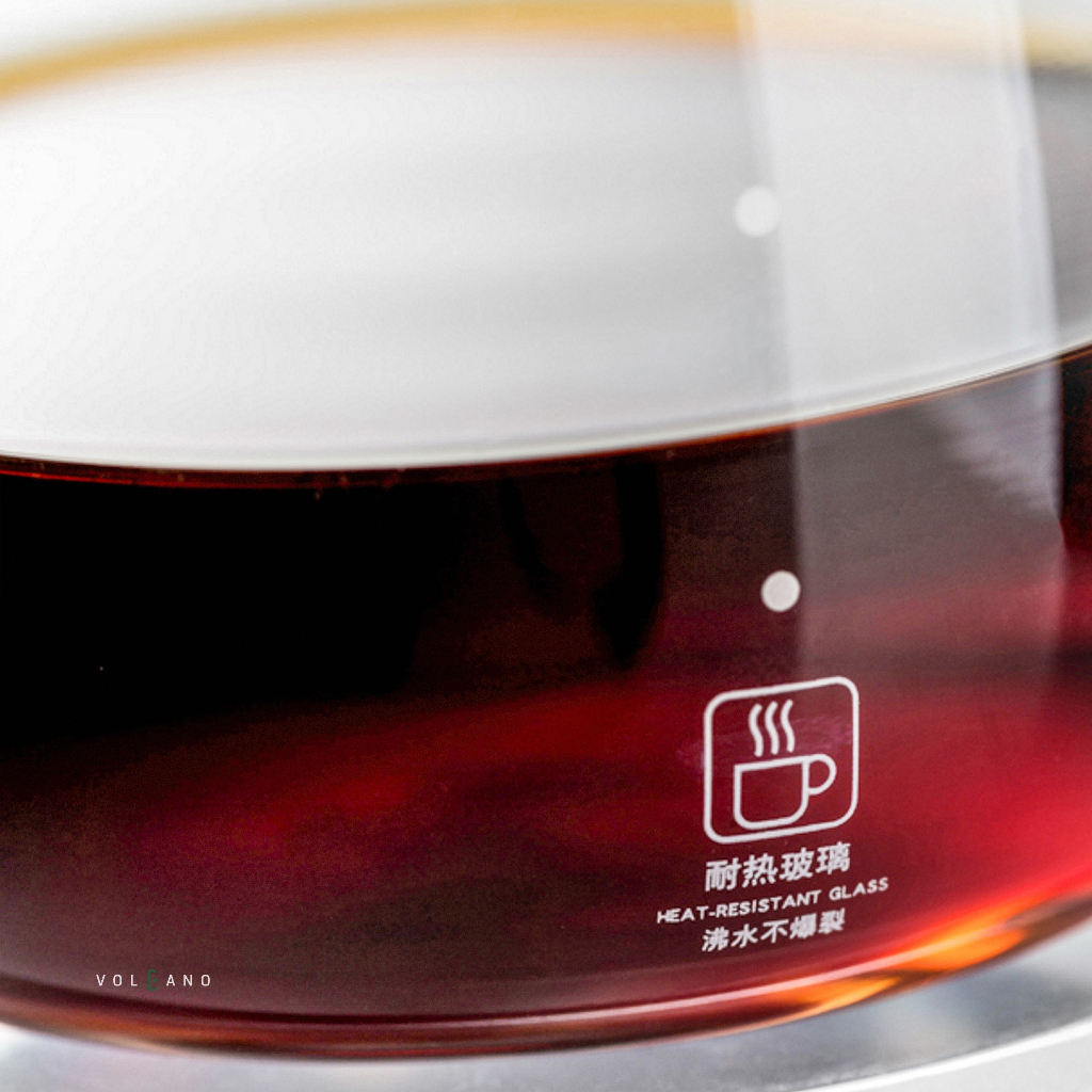 VOLCANO Bình thủy tinh CAFEDE KONA 400ml