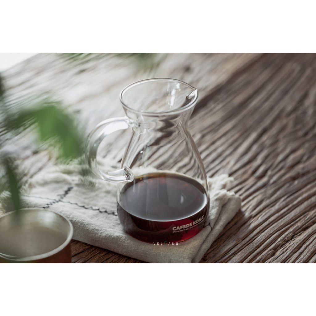 VOLCANO Bình thủy tinh CAFEDE KONA 400ml