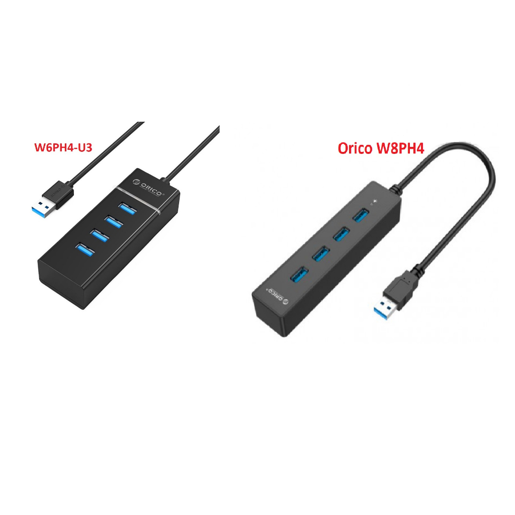 Bộ chia Hub Usb 3.0 4 cổng ( W6PH4 , W8PH4 ) ORICO