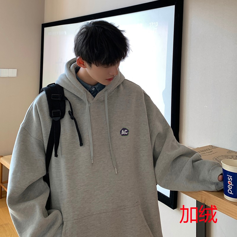 Áo hoodie nam nữ form rộng, áo nỉ nam AC màu sắc Basic phong cách trẻ trung thời trang Hàn Quốc mặc mùa đông