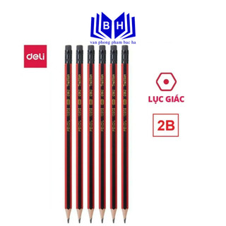 Bút chì 2b thân lục giác deli 10902