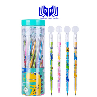 Bút chì khúc 2b hình khủng long - deli cc092
