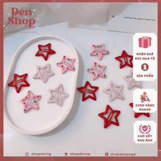 Set kẹp 6 cái ngôi sao kẹp tóc mai dễ thương