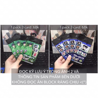 (Mua ít nhất 2 pack/1 đơn) [SẴN] Pack Polaroid Blue Lock vol 1 2 thẻ nhân phẩm card pola random BLLK BL