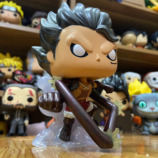 Mô hình Funko Anime - One Piece / Snake man Luffy . Metallic