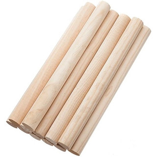 Thanh gỗ tròn đường kính 15 mm, thanh gỗ thông, mô hình,handmade, DIY