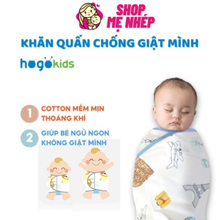 Khăn Quấn Bé Sơ Sinh Chống Giật Mình