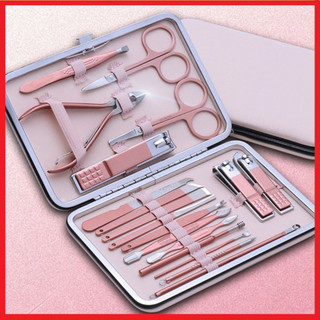 Bộ dụng cụ bấm móng 18 món cao cấp
