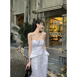 Taplie Top - Áo 2 Dây Linen Tưng ( ảnh chính chủ )