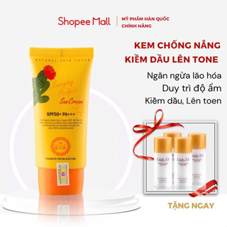 Kem Chống Nắng Hàn Quốc The Naturebook 70g Spf50, Pa +++ Kiềm Dầu Dành Cho Da Dầu Da Nhạy Cảm