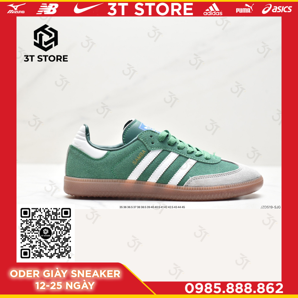 GIÀY SNEAKER MÃ SẢN PHẨM: ID2054_Samba VEGAN_FULL BOX_FREE SHIP TOÀN QUỐC