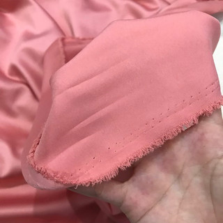 Lụa RuBy Màu Hồng Khổ 1m7 - Chất Mềm Rũ, Mặt Vải Láng, Giãn Nhẹ, Độ Mỏng Vừa - May Đồ Bộ, Đầm Lụa