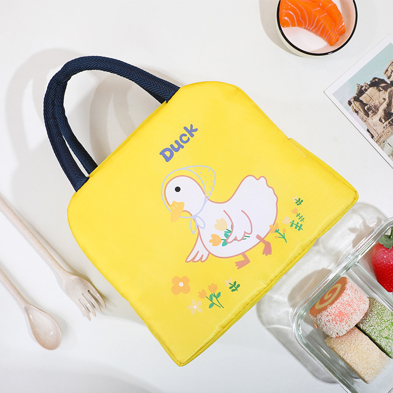 Túi đựng hộp cơm giữ nhiệt phong cách dễ thương, họa tiết hoạt hình | MITABAG GN03