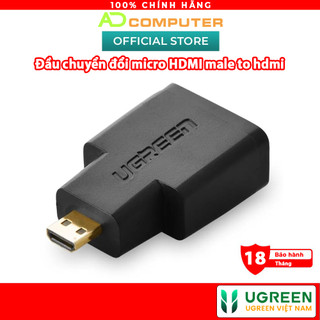 Đầu chuyển đổi micro hdmi male to hdmi female - ugreen 20106 -