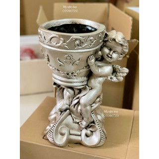 thiên thần đứng Bình hoa  composite