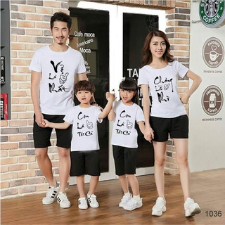 Áo đôi gia đình, áo thun giá rẻ tận xưởng