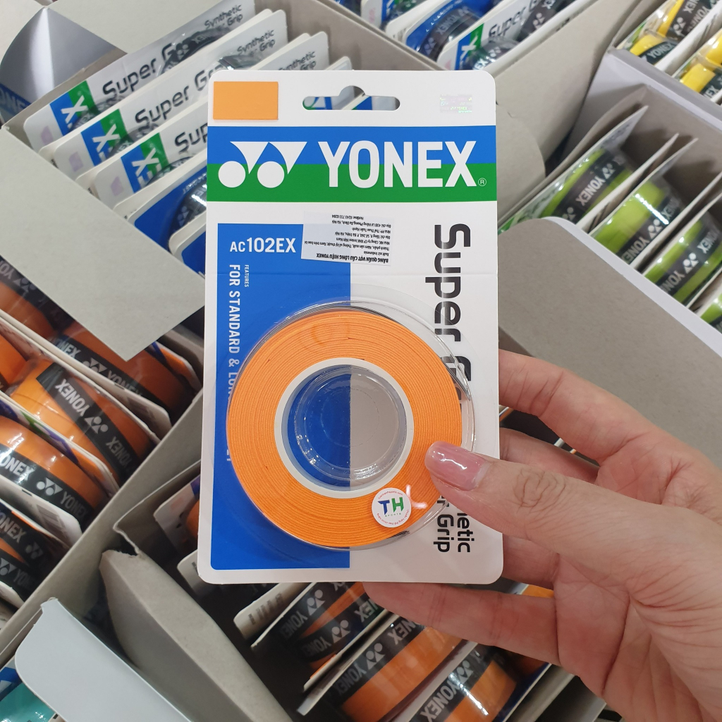 Cuốn cán tennis, cuốn cán cầu lông, cuốn cán yonex chính hãng êm tay hút mồ hôi