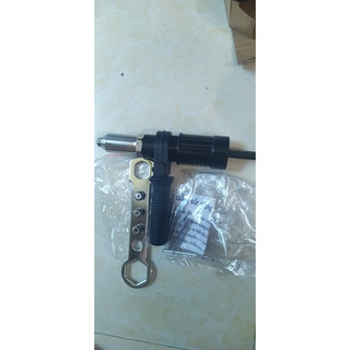 Đầu kít rút đinh rive đinh rút nhôm 2 đến 5mm lắp máy khoan