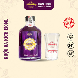 Rượu Ba Kích Luxury 120ml 24% - Trường Thọ Sức Khỏe Vàng