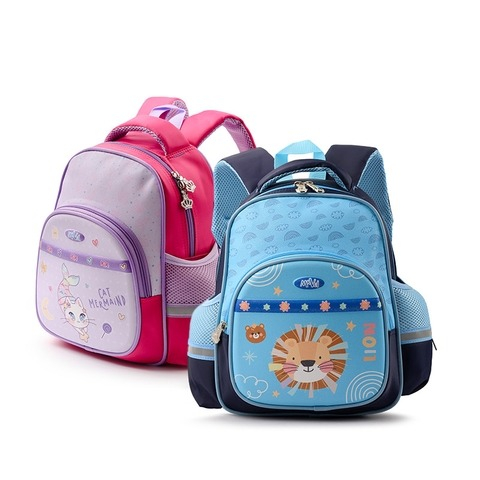 Balo mẫu giáo Mr Vui 857 cho bé từ 1 đến 5 tuổi ba lô in hình