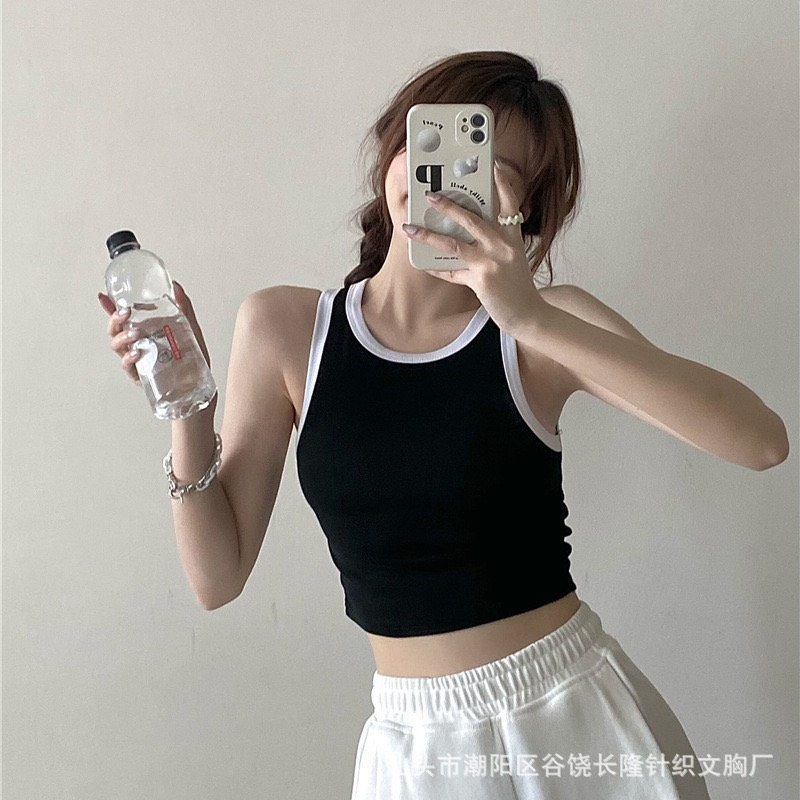 áo 3 lỗ nữ sát nách, áo croptop trẻ trung cá tính chất bozip tăm co giãn ôm boby A130 SUTANO | BigBuy360 - bigbuy360.vn