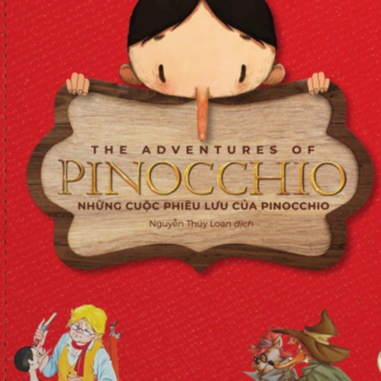 Sách : Những cuộc phiêu lưu của PINOCCHINO_The adventures of PINOCCHINO song ngữ Việt - Anh (kèm audio + note từ mới)