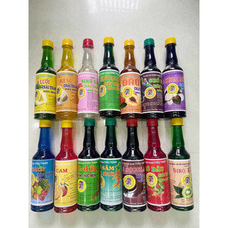 Siro hoa quả châu thành chai 400ml