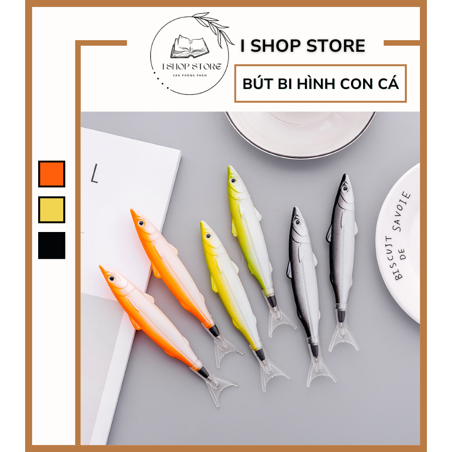 Bút Bi Hình Con Cá Đại Dương Sáng Tạo Phong Cách
