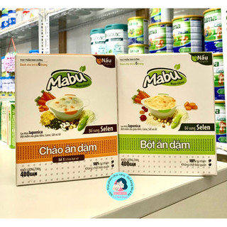Bột ăn dặm, cháo ăn dặm Mabu 400g