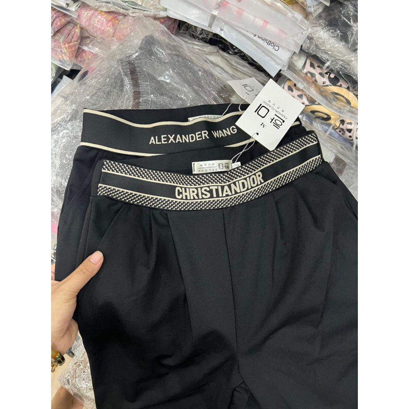 QUẦN SUÔNG UMI HÀN  CẠP CHỮ