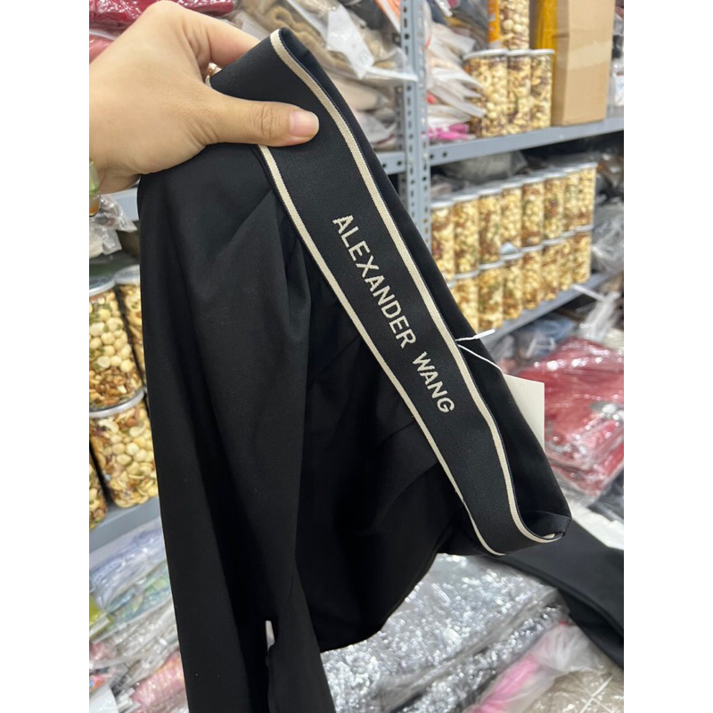 QUẦN SUÔNG UMI HÀN  CẠP CHỮ