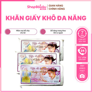 Khăn giấy khô đa năng, khăn vải khô - Shopdobau
