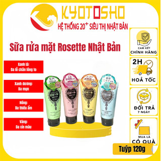 Sữa rửa mặt Rosette Nhật Bản từ đất sét - 120g
