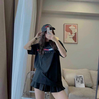 Áo thun Tô mì Bassic phối kẻ nam nữ cao cấp 100% cotton 2 chiều. Áo phông Tom nam nữ from unisex