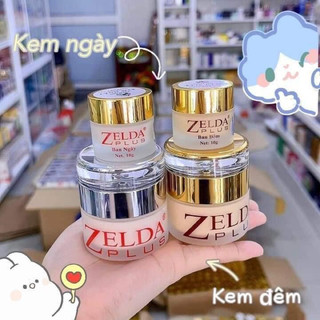 Combo Kem Face Zelda Dưỡng Trắng Da Ngày Đêm