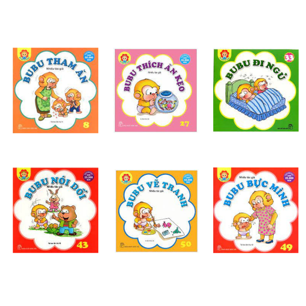 Sách truyện Bé học Lễ giáo - Bubu
