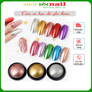 Nhũ tráng gương chăm sóc trang trí móng làm đẹp nail Shop HNnail