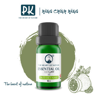 Tinh dầu Bưởi Việt PK - Dung tích 10ML - Nguyên chất xông phòng, khử mùi