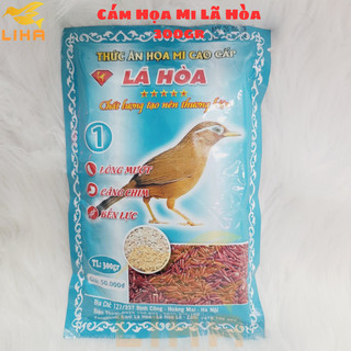 Cám họa mi lã hòa xanh 300gr - thức ăn chim cao cấp