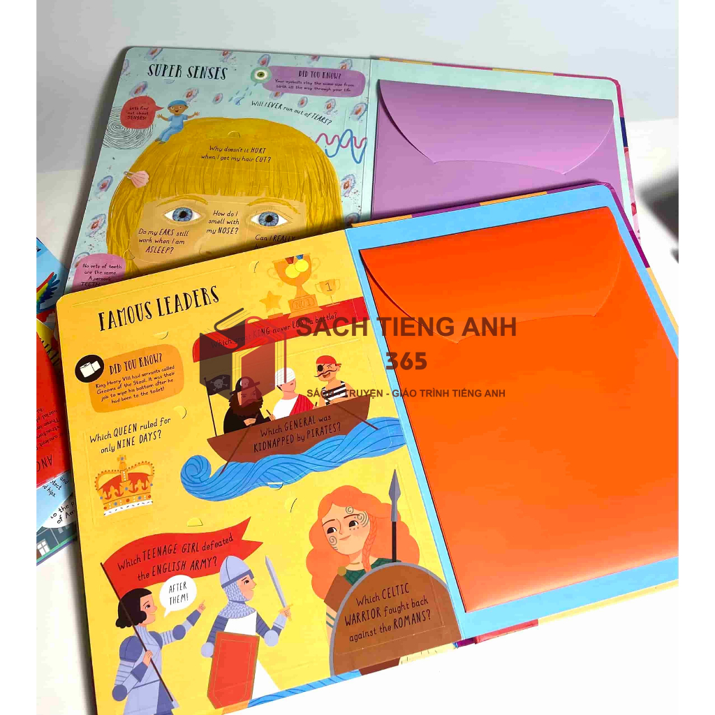 Questions and Answers Lift-the-Flap Board - 5q| Nhập Khẩu