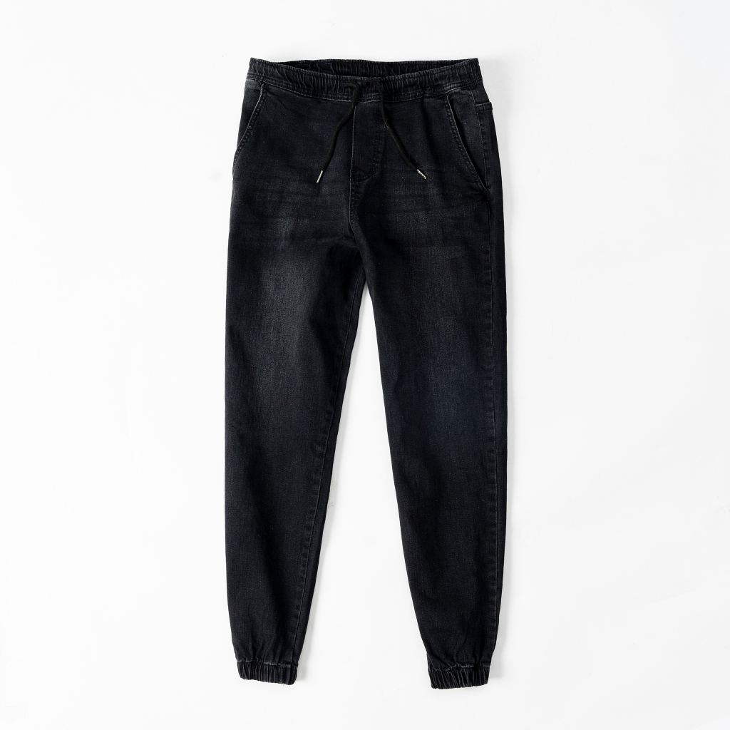 Quần Jogger Jean Nam H90 Jogger Nam Dáng Ôm SLimfit Bo Gấu Chất Bò Co Giãn Cao Cấp Thoải Mái Vận Động TRJ007